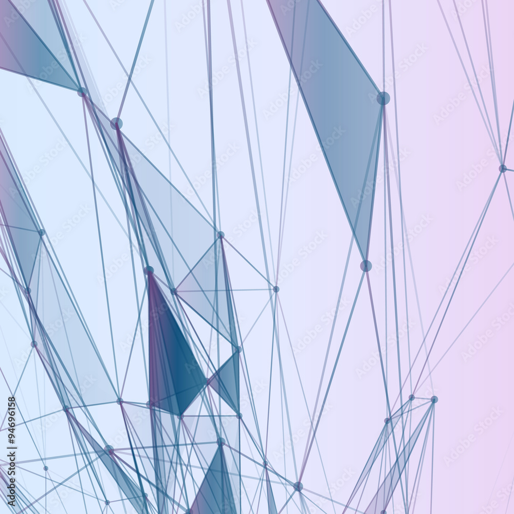 Obraz premium Abstract background with dotted grid