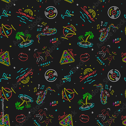 The Pattern of Neon Vegas Signs