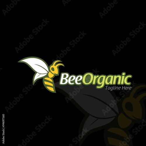 bee logo template