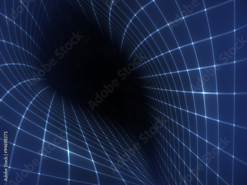 Black hole - Abstract Modern Background
