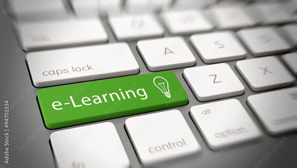 e-Learning and online studies concept e-Learning and online studies concept