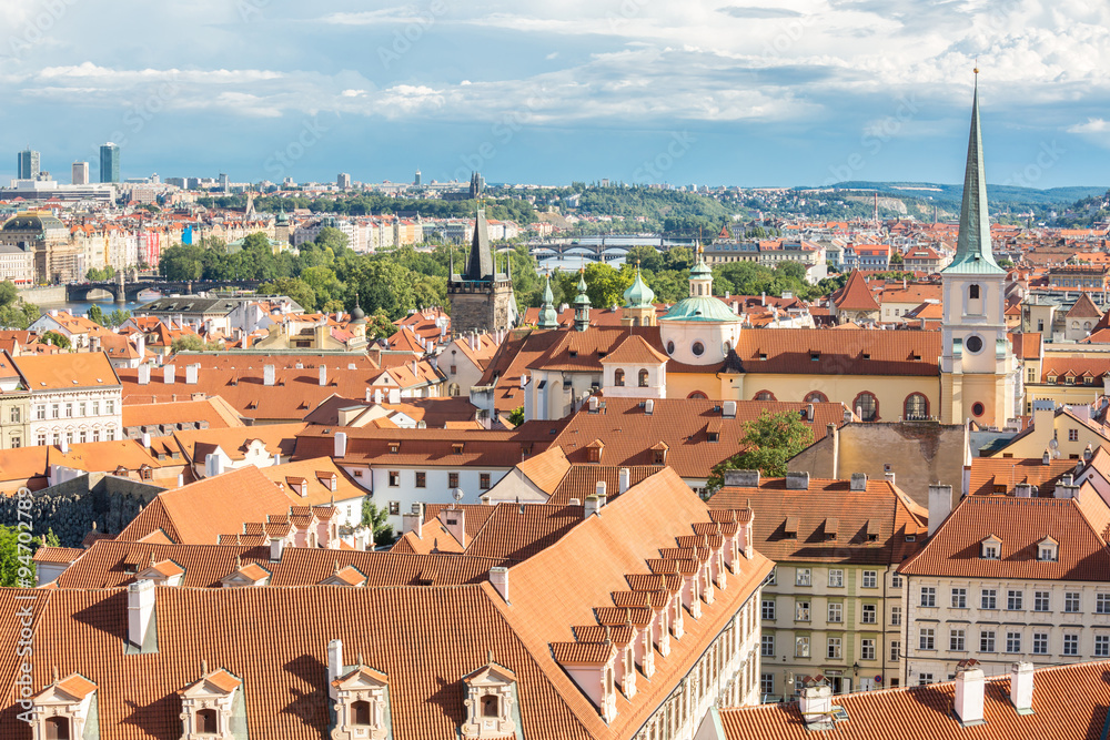 Prague cityscape