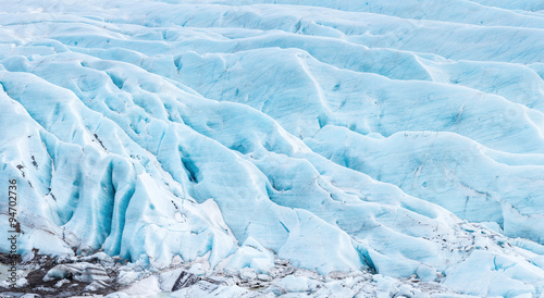 Svinafell Glacier Iceland panorama