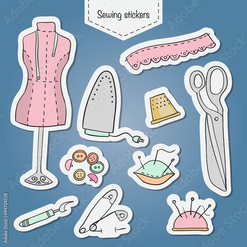 Set of sewing equipment