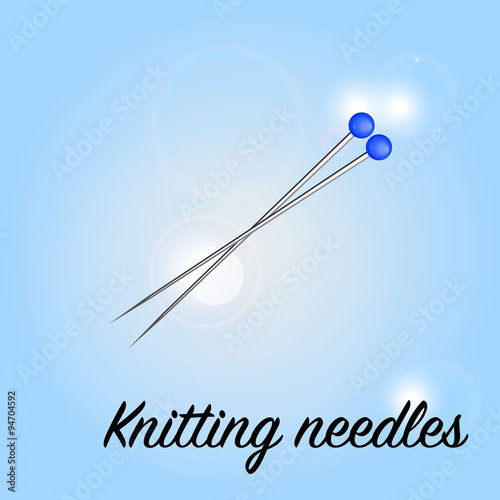 Knitting needles