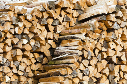 Valokuva firewood   close up