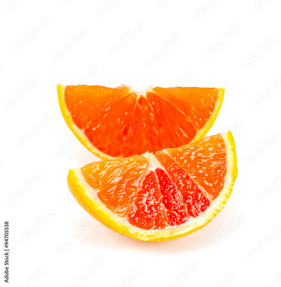 red oranges isolated on white red oranges isolated on white