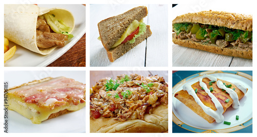  set of different    Sandwich