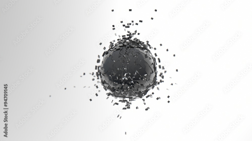 3d render structure sphere illustration 3d render structure sphere illustration