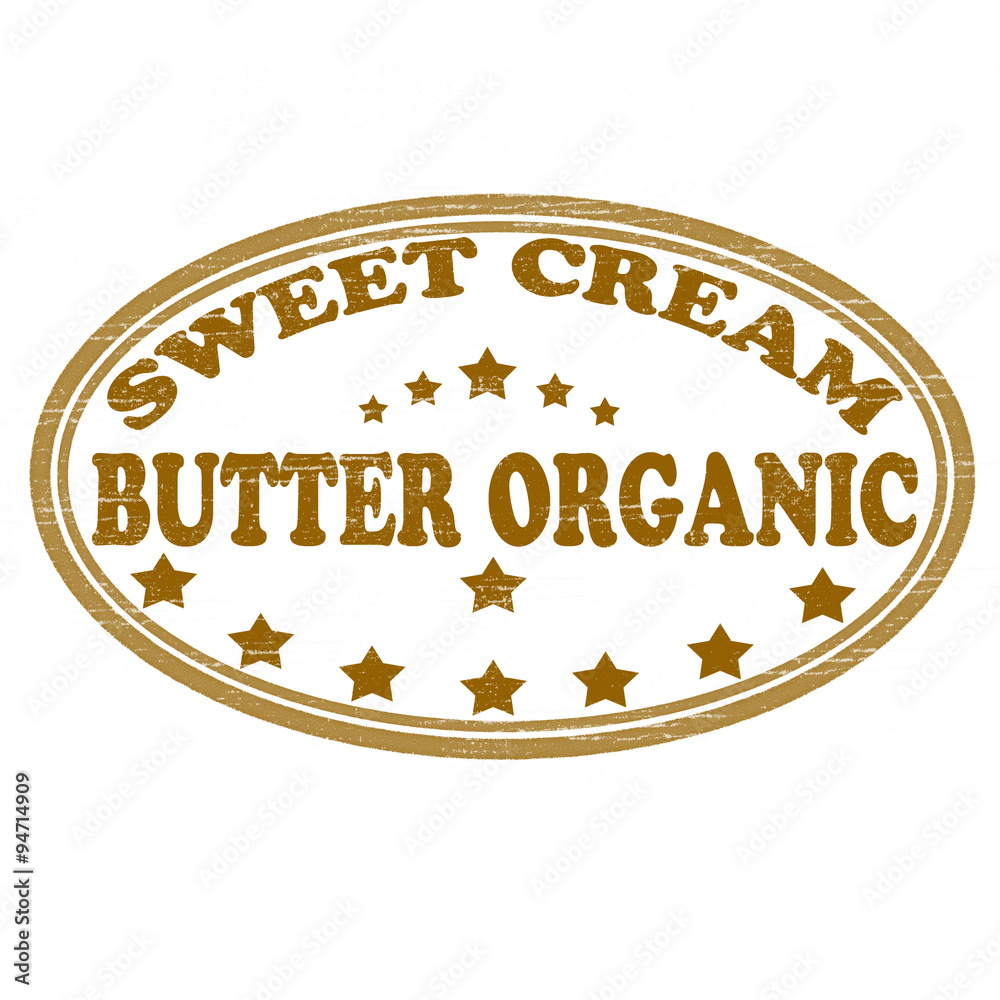 Sweet cream butter organic