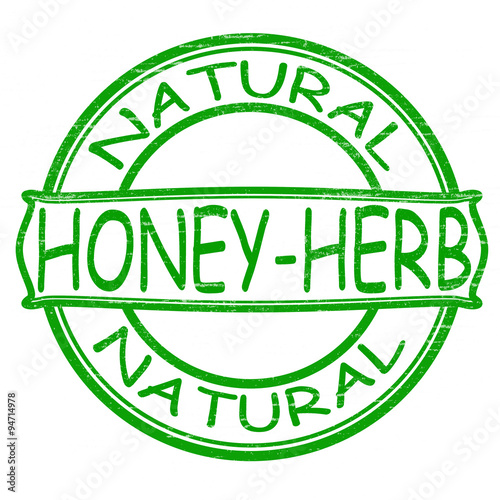 Natural honey herb
