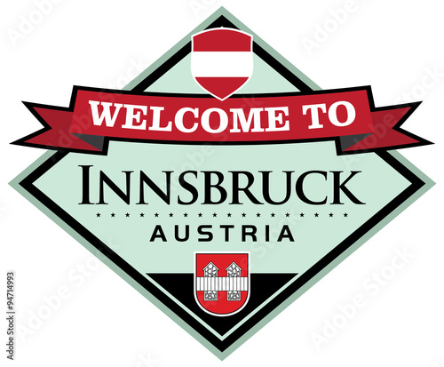 innsbruck austria sticker