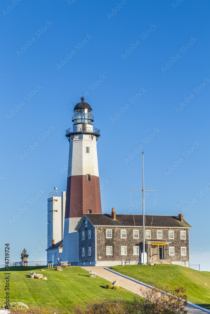 Montauk Point Light, Lighthouse, Long Island, New York, Suffolk