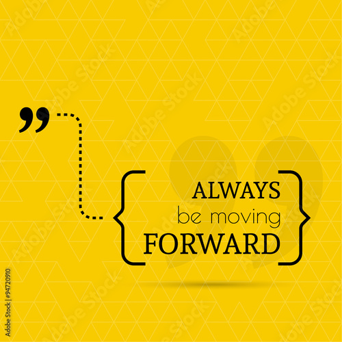 Inspirational quote vector
