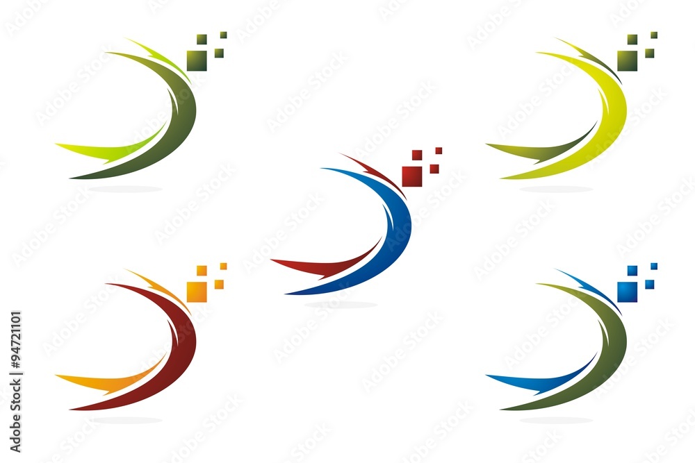 Obraz premium eco technology (variant color)