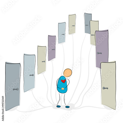 Social phobia - many closed doors
