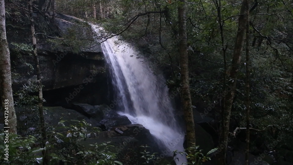 Tamyai waterfall in Phu Kradueng National Park, Loei province, Thailand Tamyai waterfall in Phu Kradueng National Park, Loei province, Thailand