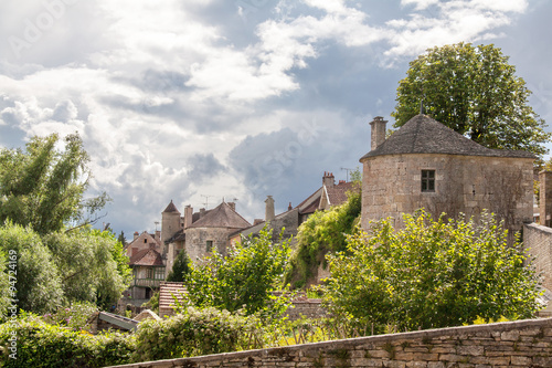 Forteresse médiévale de Noyers sur Serein, Yonne, Bourgogne, France