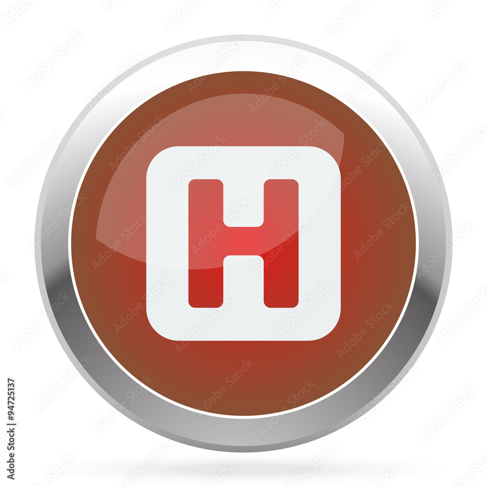 White Helicopter Platform icon on red web app button White Helicopter Platform icon on red web app button
