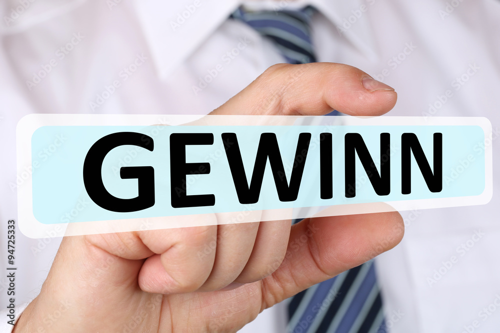 Business man Konzept mit Gewinn Profit Erfolg im Unternehmen Business man Konzept mit Gewinn Profit Erfolg im Unternehmen