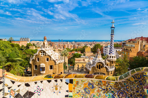Park Guell in Barcelona, Spain #94725318