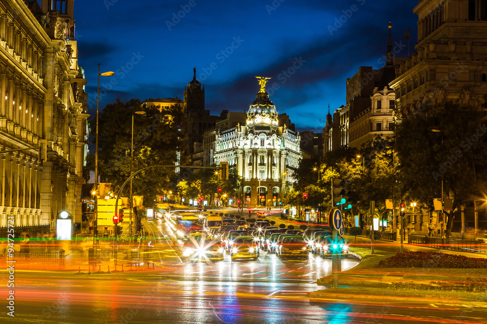Naklejka premium Metropolis hotel in Madrid