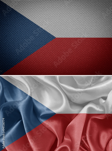 textile flag of the Czech Republic #94726774