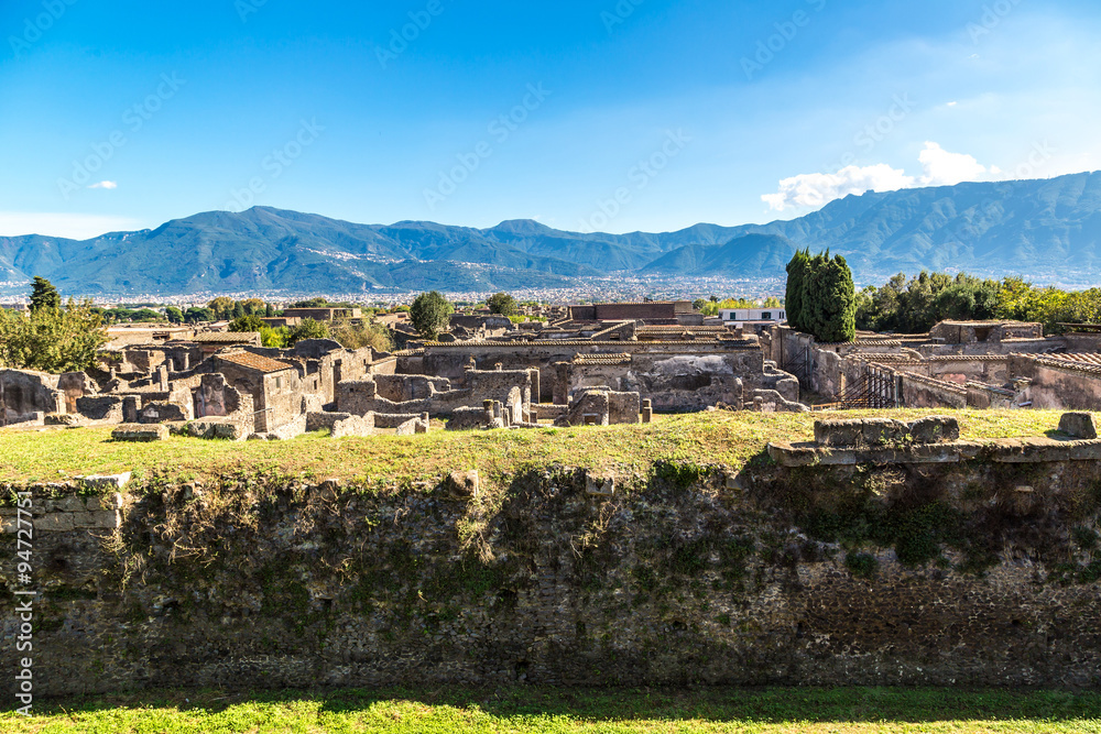 Obraz premium Pompeii city
