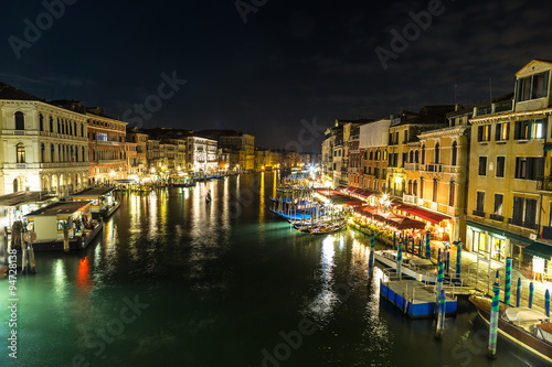 Canal Grande in Venice  Italy