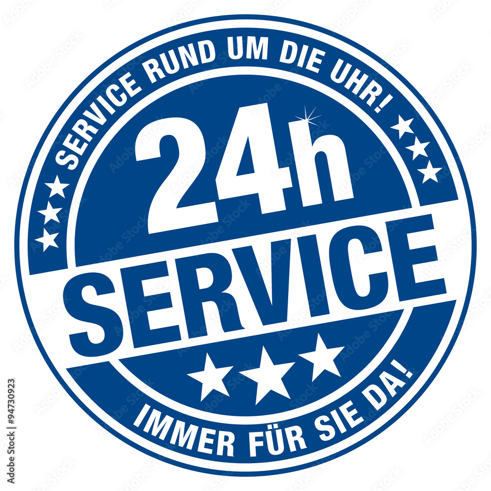 24h Service - Service rund um die Uhr! Immer für Sie da! 24h Service - Service rund um die Uhr! Immer für Sie da!