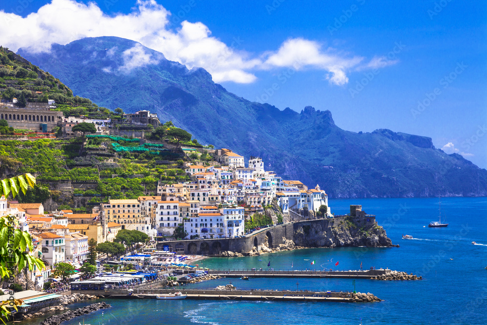scenic Amalfi. Italy