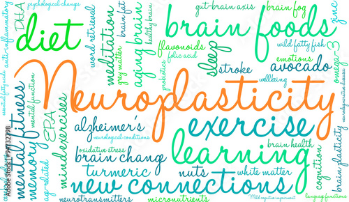 Neuroplasticity Word Cloud