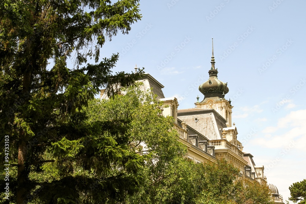 Famous castle in Keszthely