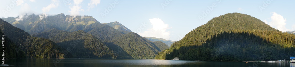 Riza lake panorama
