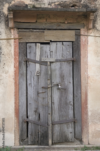 The Old wooden Door  Background