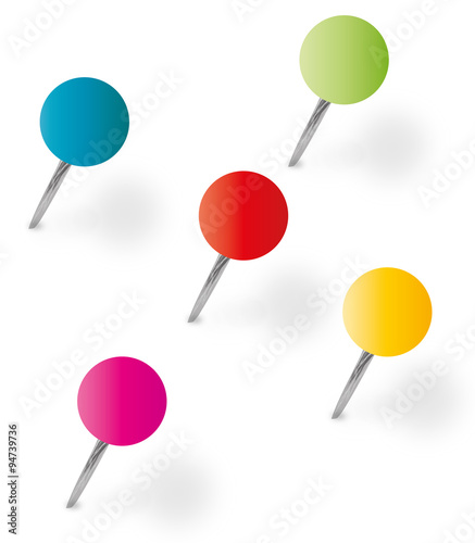 Lot de punaises vectorielles