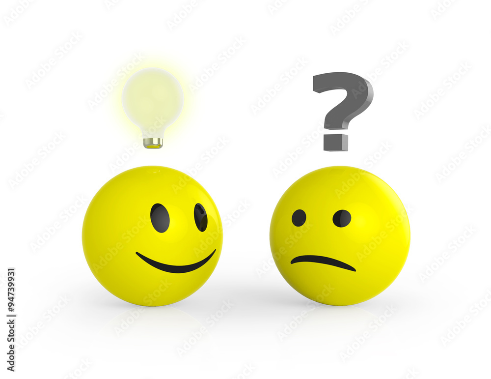 Fototapeta premium Nur einer hat es verstanden