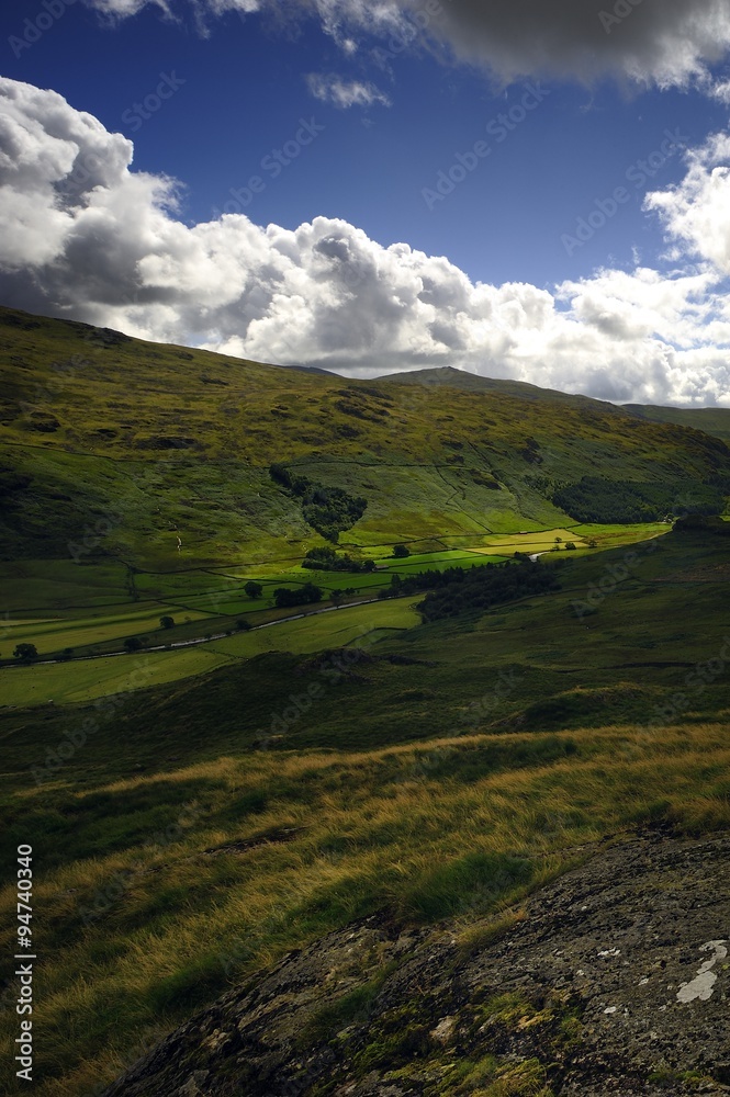 Sunlight on Duddon Valley