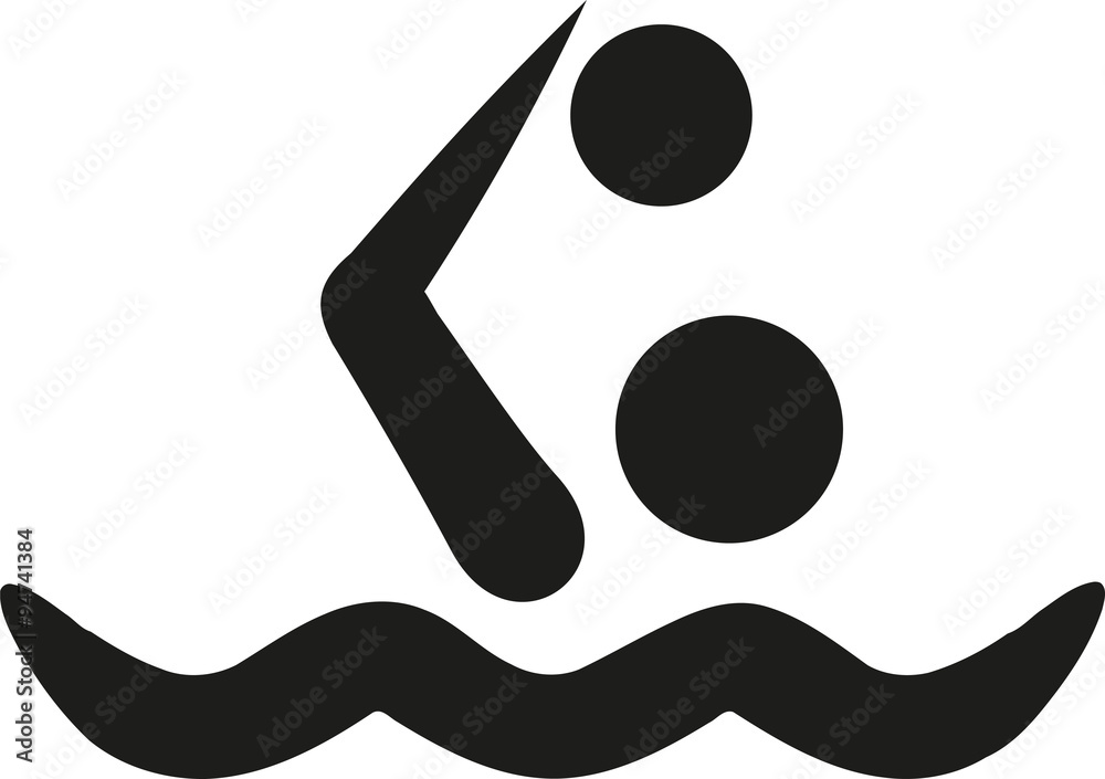 Water polo icon Water polo icon