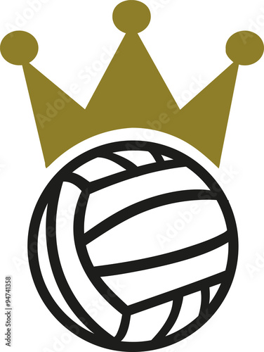 Water polo with crown