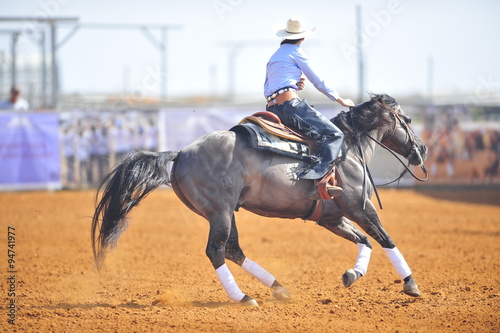 The rider on horseback 