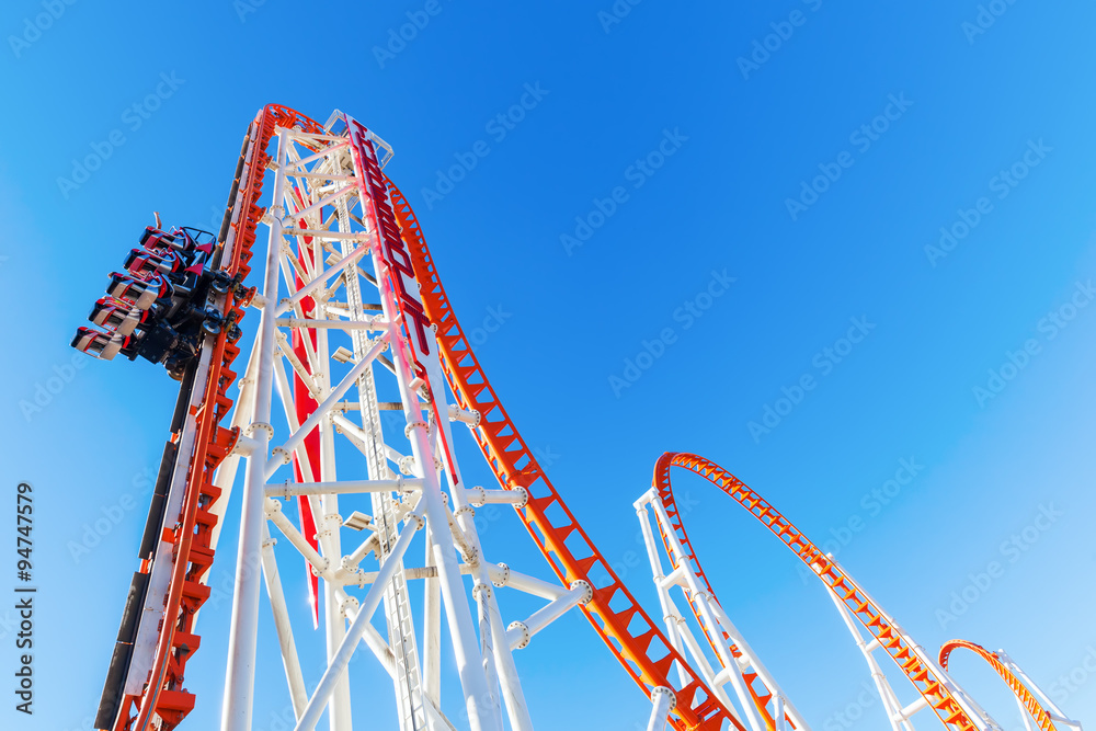 Achterbahn Thunderbolt in Coney Island, Brooklyn, New York CIty Achterbahn Thunderbolt in Coney Island, Brooklyn, New York CIty