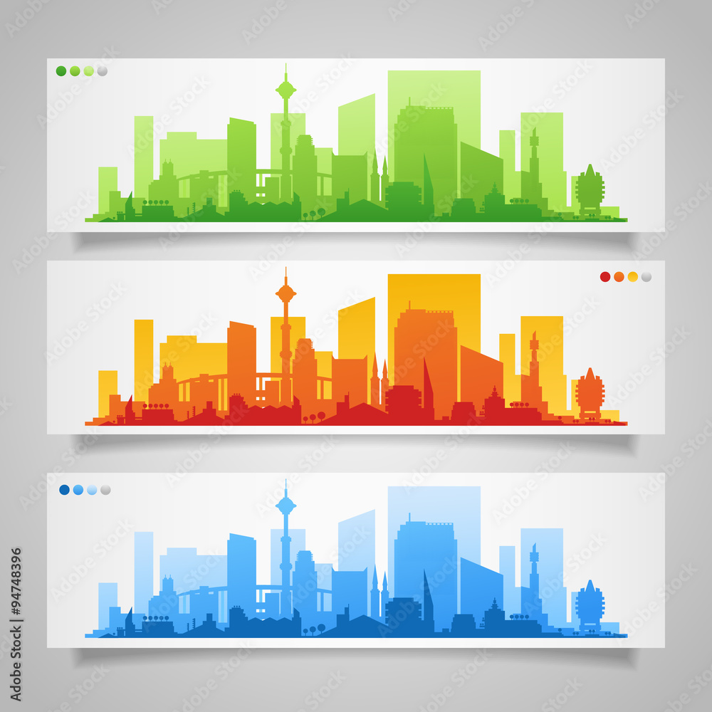 City Skyline Sets