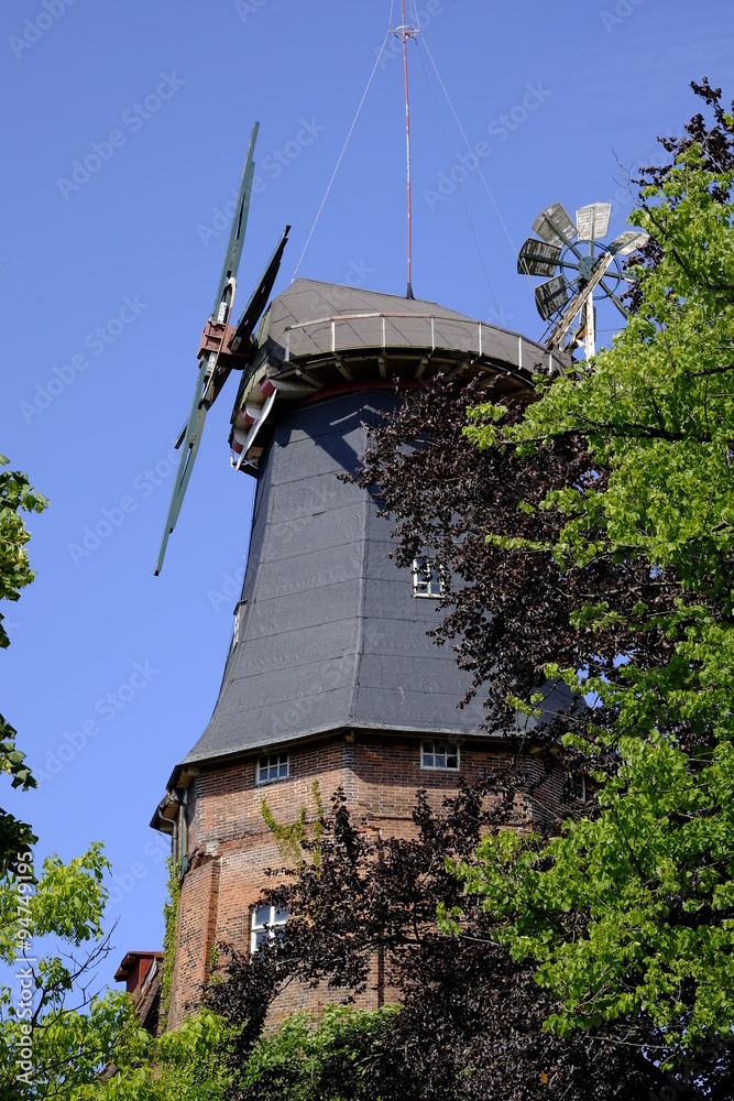 Windmühle in Hage, höchste Windmühle in Deutschland, Ostfries