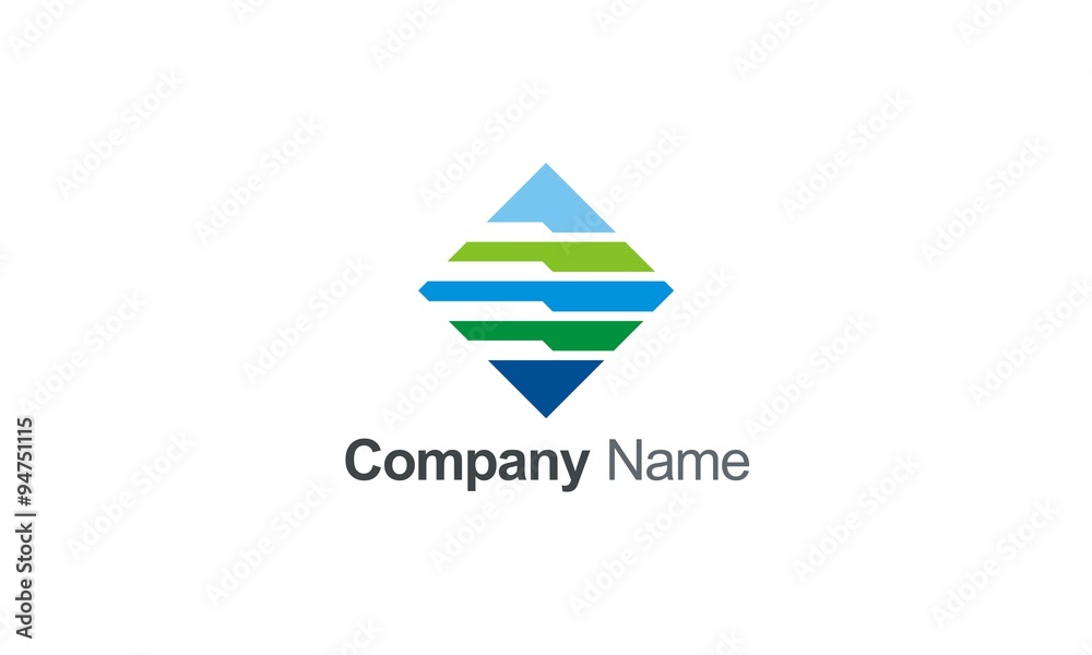  square stripe company logo