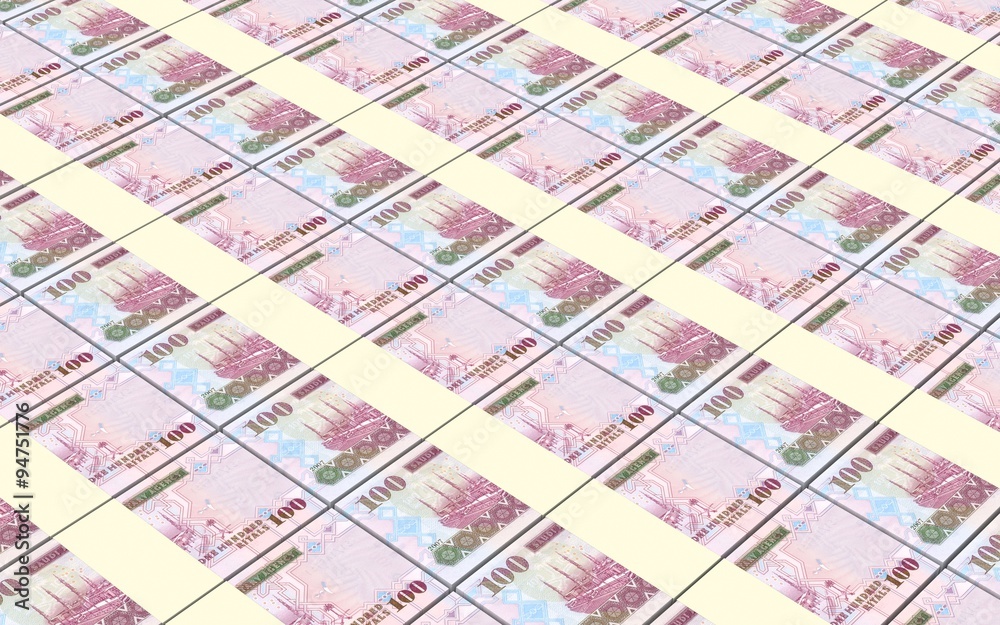 Saudi Arabia rials bills stacked background. Computer generated 3D photo rendering. Saudi Arabia rials bills stacked background. Computer generated 3D photo rendering.