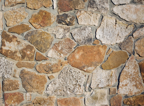 Fieldstone Wall Background