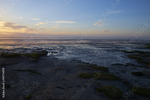 Lichtstimmung   ber dem Nieders  chsischen Wattenmeer  Niedersac