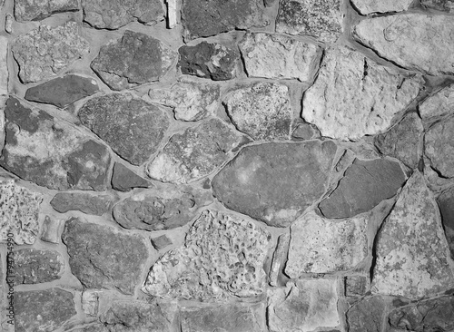 Fieldstone Wall Background