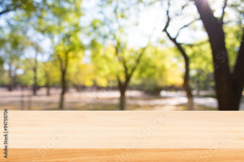 Fuzzy forests, defocused background